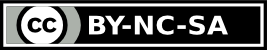 Creative Commons License CC BY-NC-SA 4.0